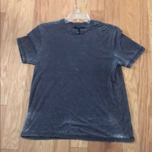 Grey distressed t-shirt